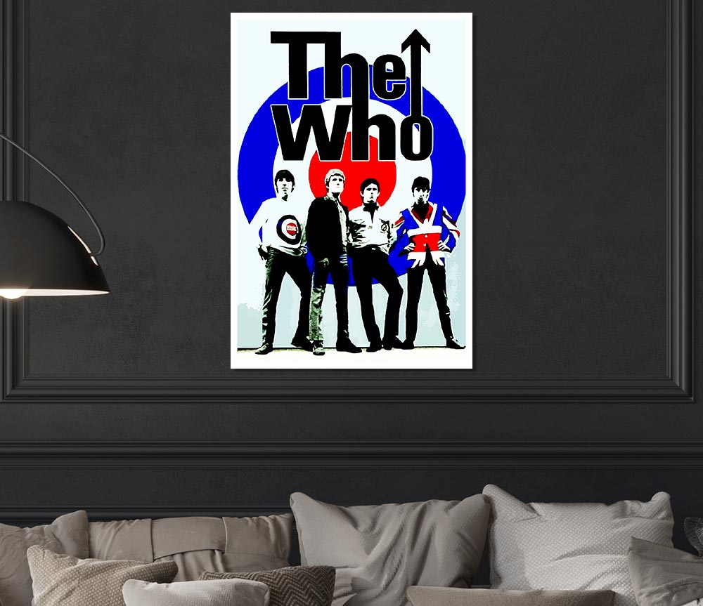 The Who Print Poster Wall Art