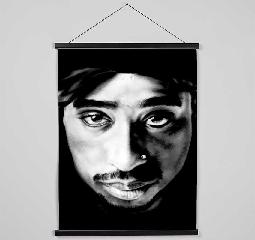 Tupac Face Hanging Poster - Wallart-Direct UK