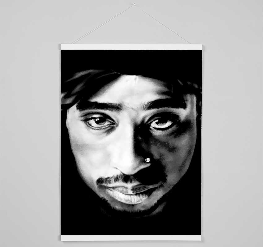 Tupac Face Hanging Poster - Wallart-Direct UK