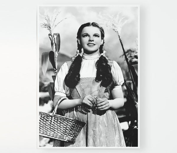 Wizard Of Oz Dorothy Print Poster Wall Art