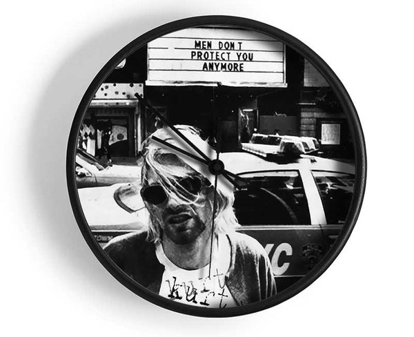 Kurt Cobain Police Car Clock - Wallart-Direct UK