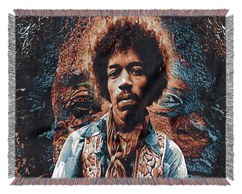 Jimi Hendrix Axis Bold As Love Woven Blanket