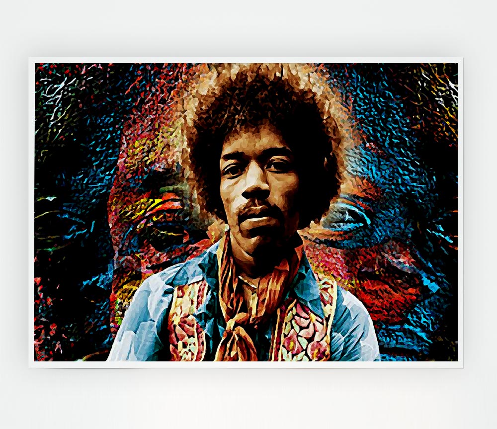 Jimi Hendrix Axis Bold As Love Print Poster Wall Art