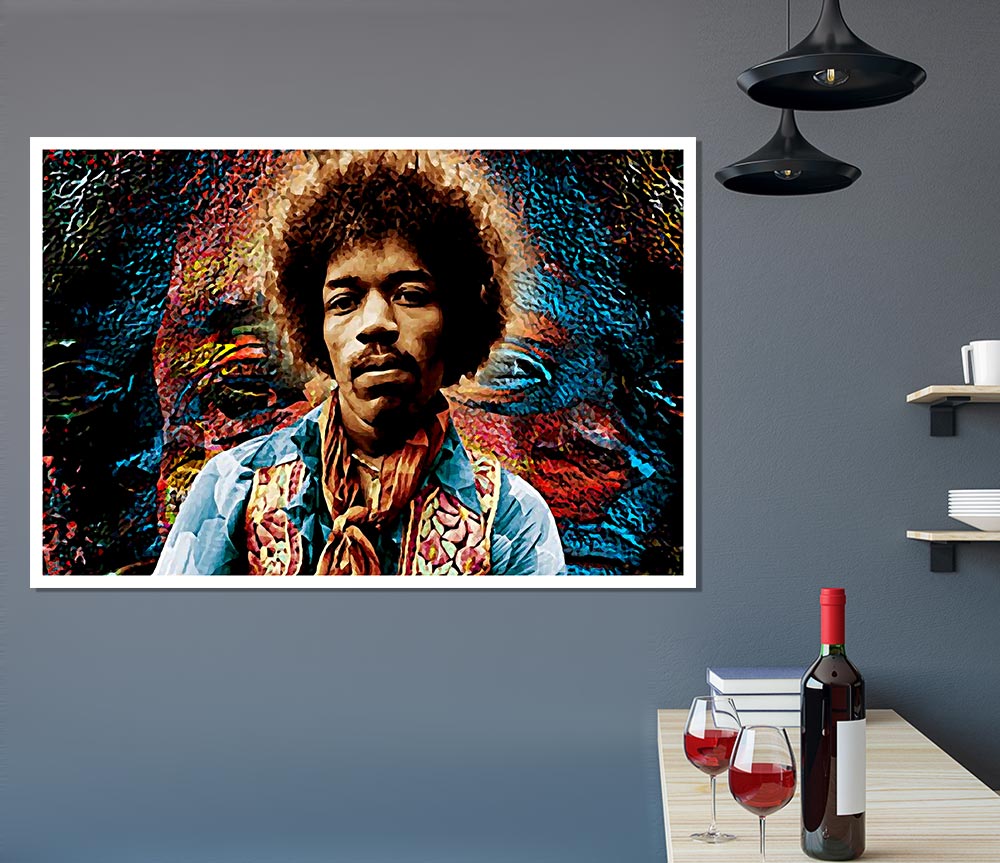 Jimi Hendrix Axis Bold As Love Print Poster Wall Art