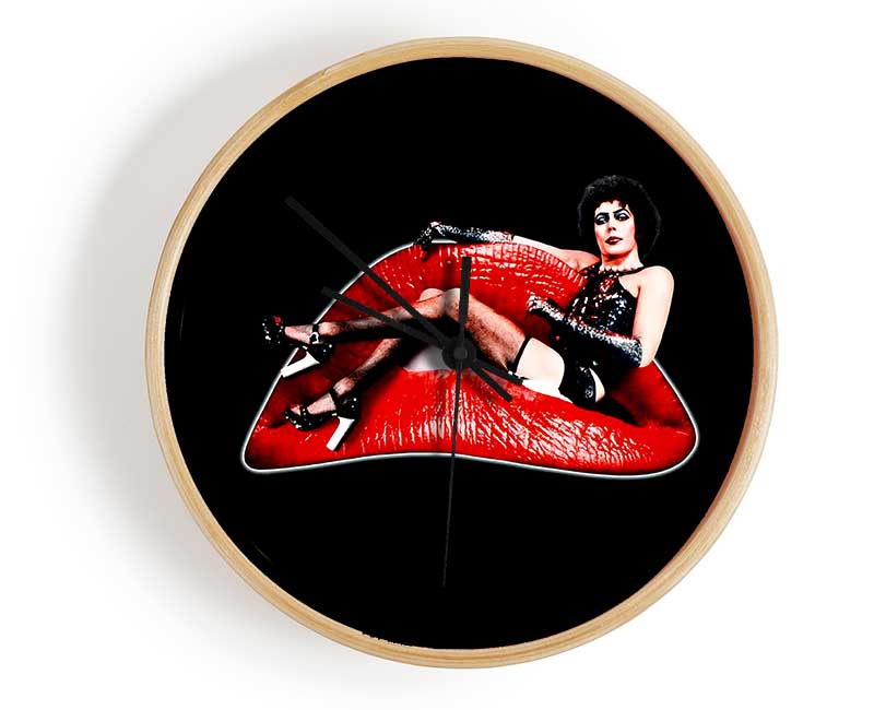 Rocky Horror Sweet Transvestite Clock - Wallart-Direct UK