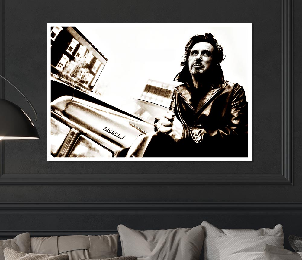 Al Pacino Streets Print Poster Wall Art