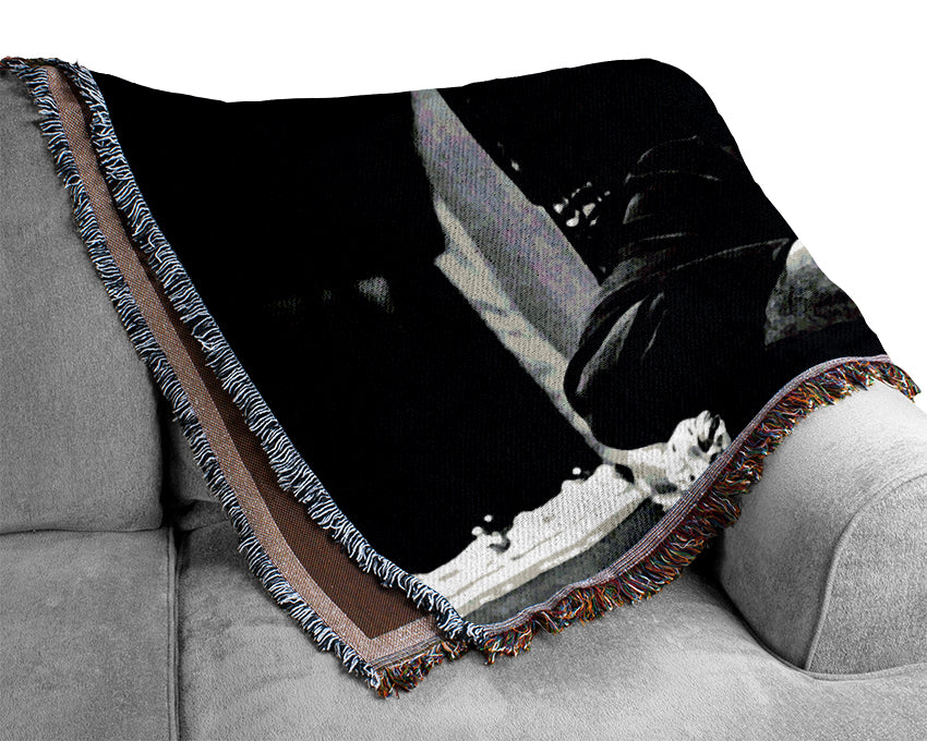 Al Pacino The Godfather Woven Blanket