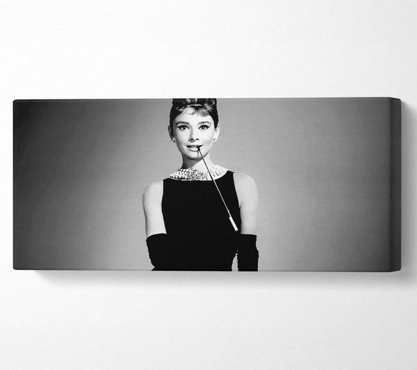 Audrey Hepburn Cigarette Breakfast At Tiffanys