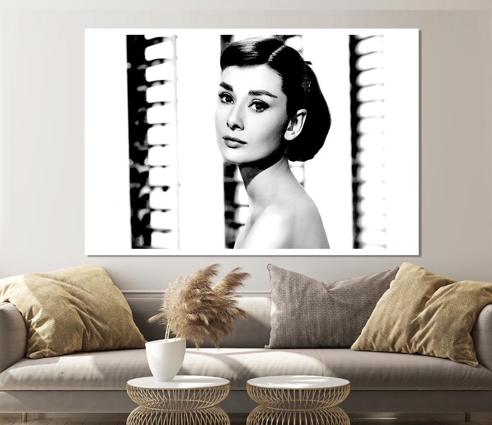 Audrey Hepburn Print Poster Wall Art