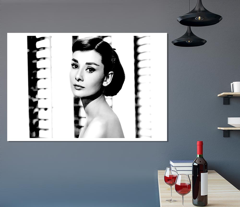 Audrey Hepburn Print Poster Wall Art