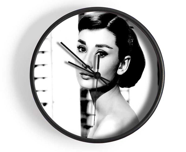 Audrey Hepburn Clock - Wallart-Direct UK