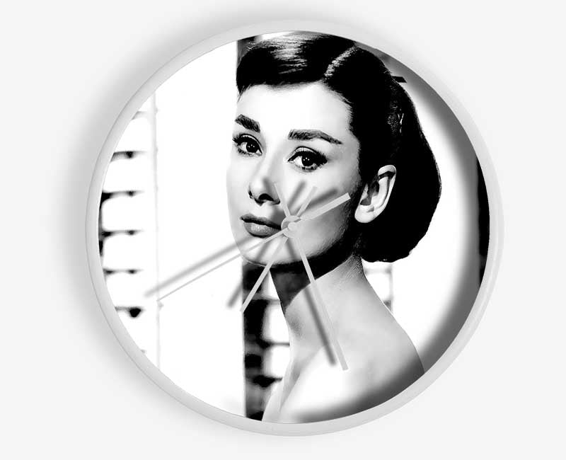 Audrey Hepburn Clock - Wallart-Direct UK