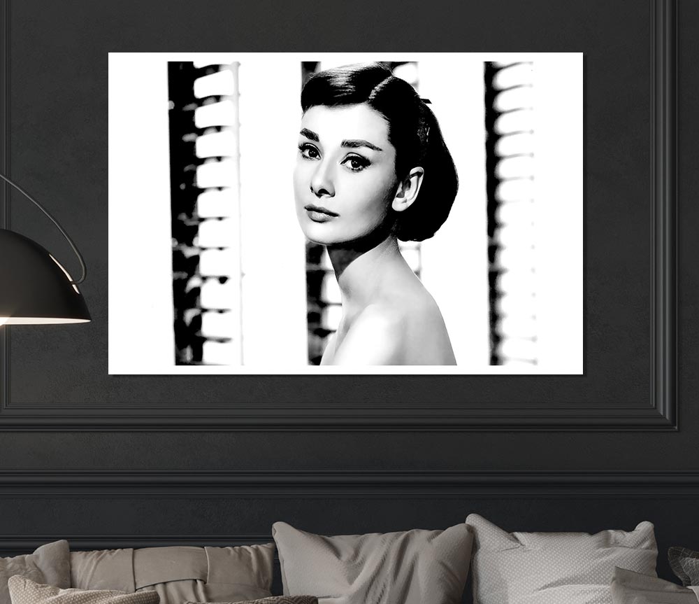 Audrey Hepburn Print Poster Wall Art