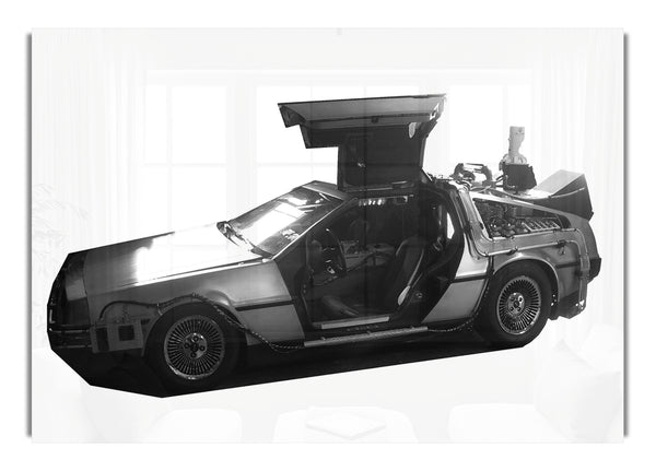 Back To The Future Delorean Car