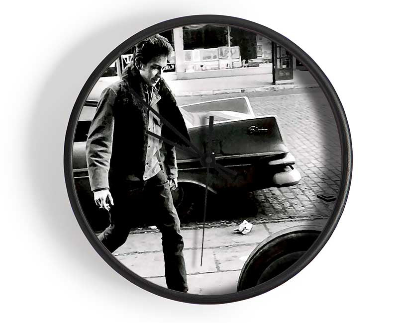 Bob Dylan Streets Clock - Wallart-Direct UK