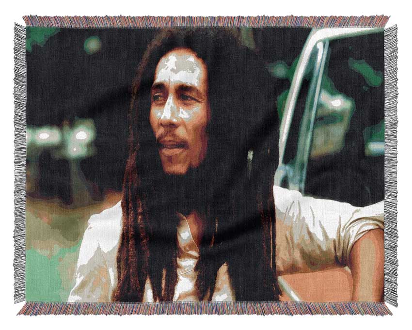 Bob Marley Chill Woven Blanket