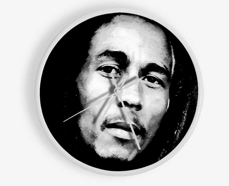 Bob Marley Iron Lion Clock - Wallart-Direct UK