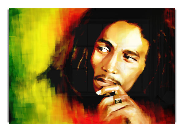 Bob Marley Rot Gelb Grün