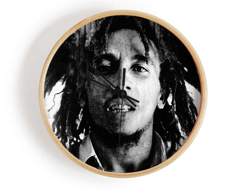 Bob Marley Redemption Song Clock - Wallart-Direct UK