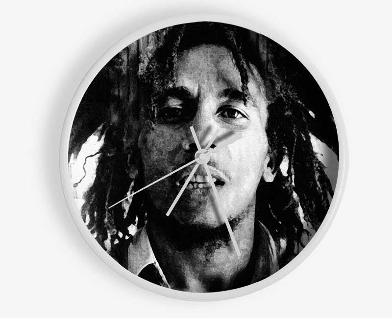 Bob Marley Redemption Song Clock - Wallart-Direct UK