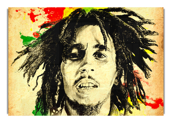 Bob Marley Splash Colour