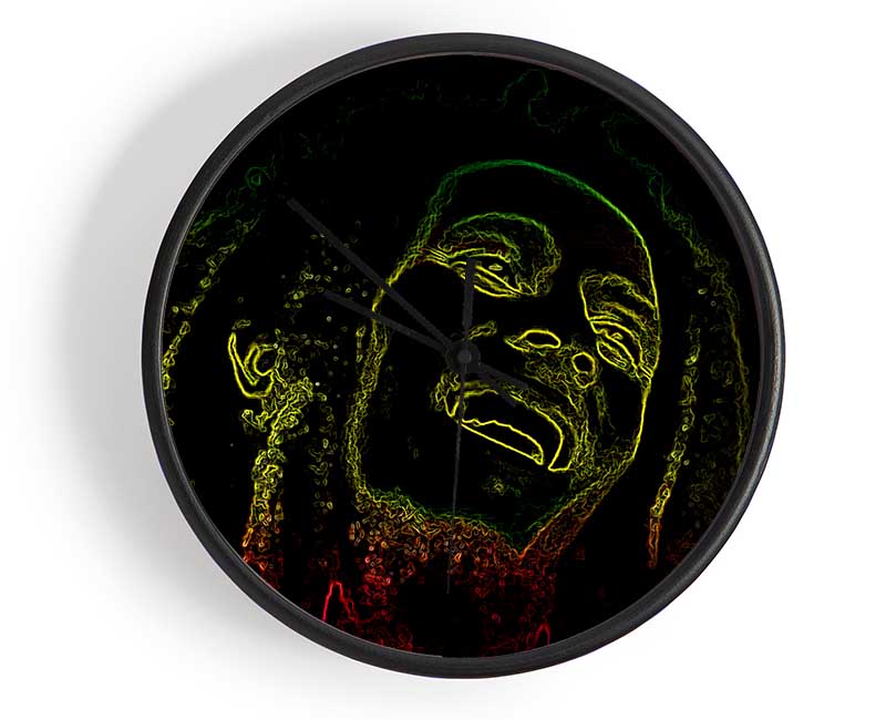 Bob Marley Clock - Wallart-Direct UK