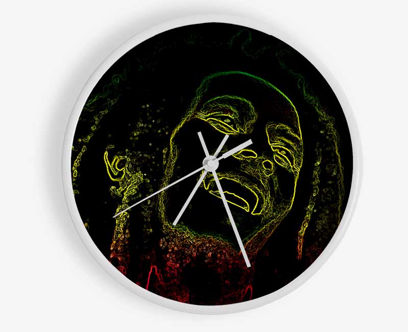 Bob Marley Clock - Wallart-Direct UK