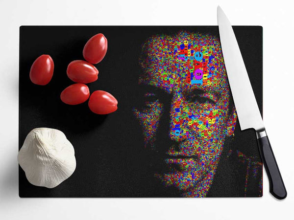 Bono In Colour Glass Chopping Board