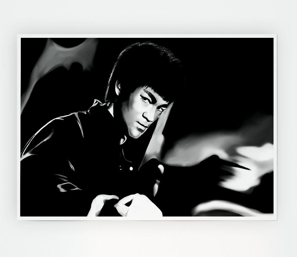 Bruce Lee Power Print Poster Wall Art