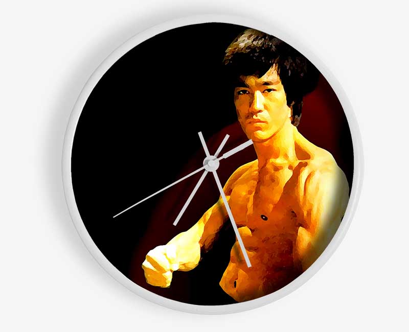 Bruce Lee Fist Of Fury Clock - Wallart-Direct UK