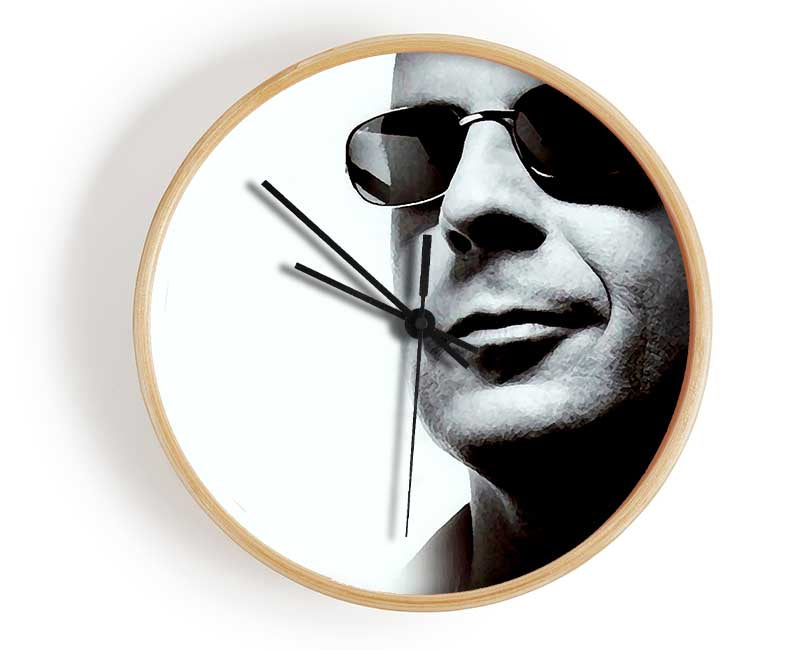 Bruce Willis Clock - Wallart-Direct UK