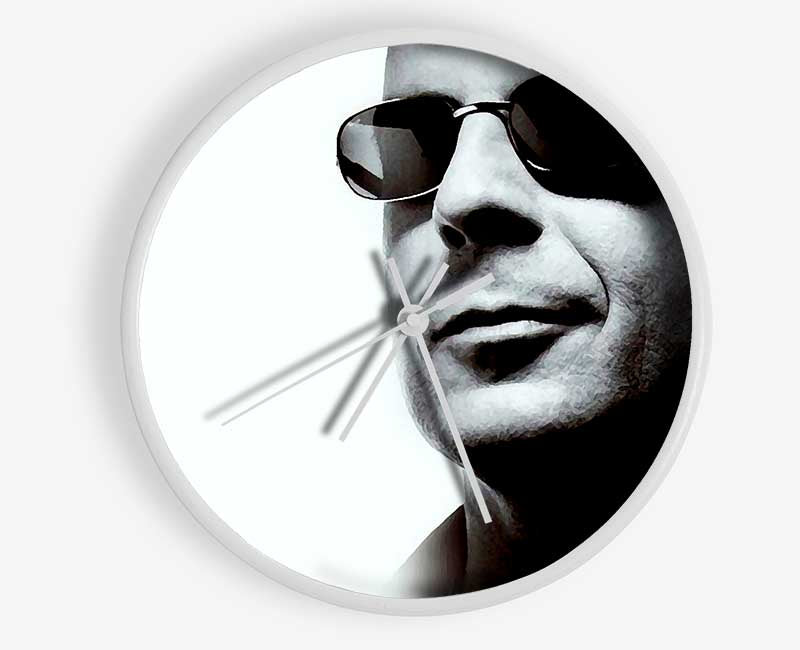 Bruce Willis Clock - Wallart-Direct UK