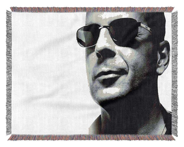 Bruce Willis Woven Blanket