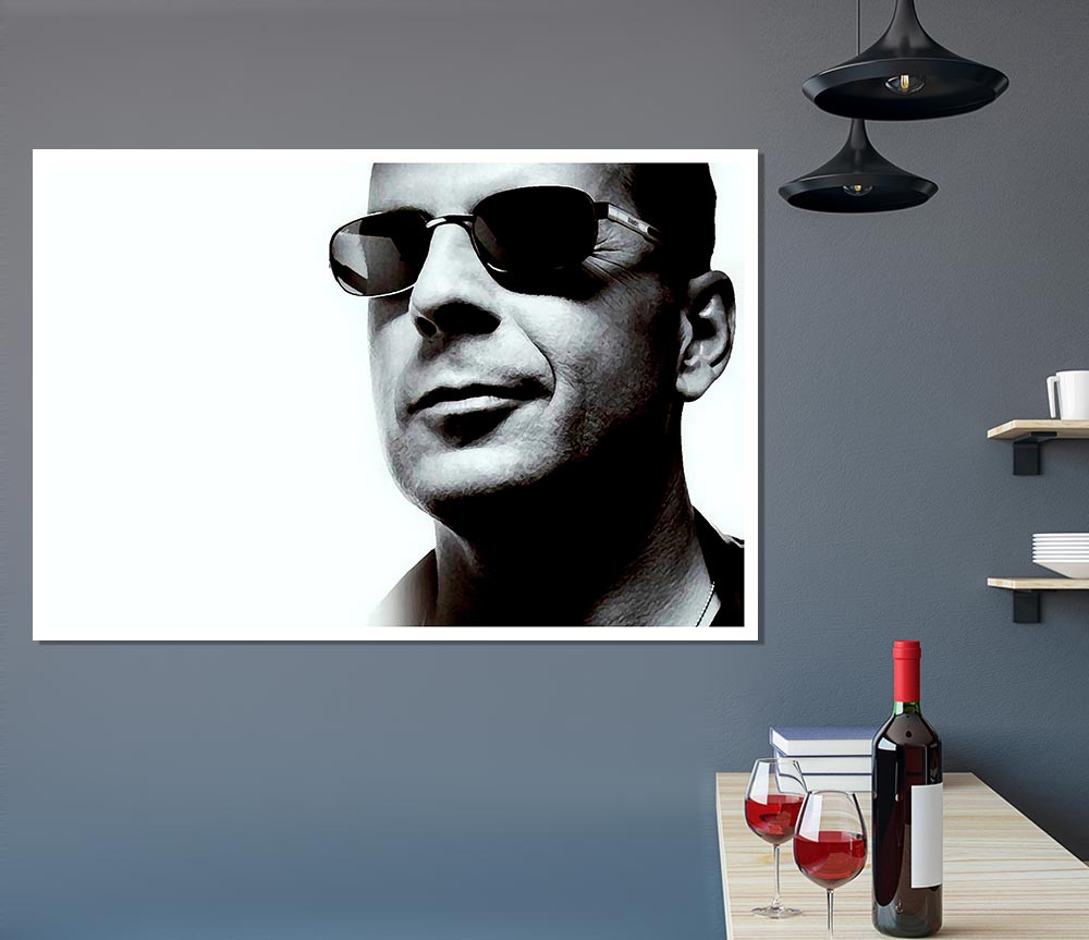 Bruce Willis Print Poster Wall Art