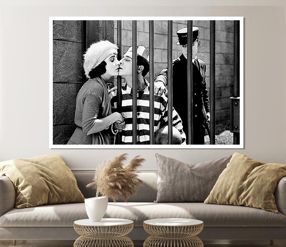 Buster Keaton Print Poster Wall Art