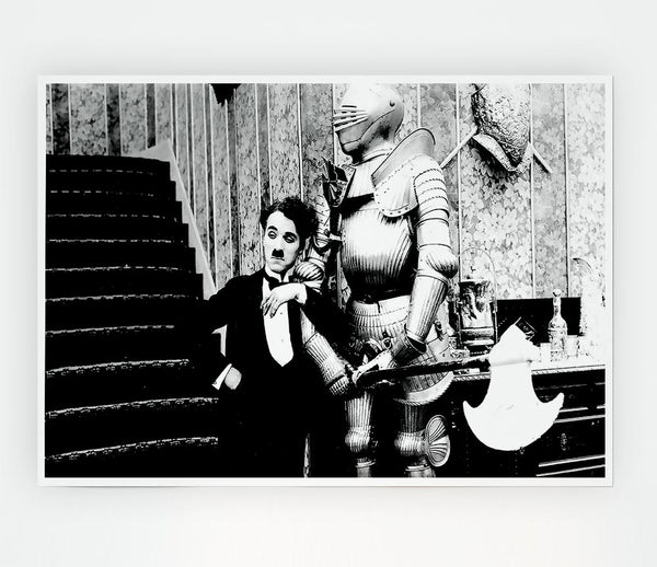 Charlie Chaplin 2 Print Poster Wall Art