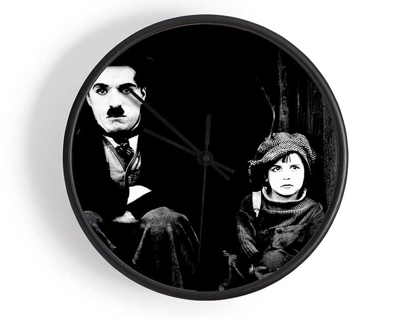 Charlie Chaplin The Kid Clock - Wallart-Direct UK