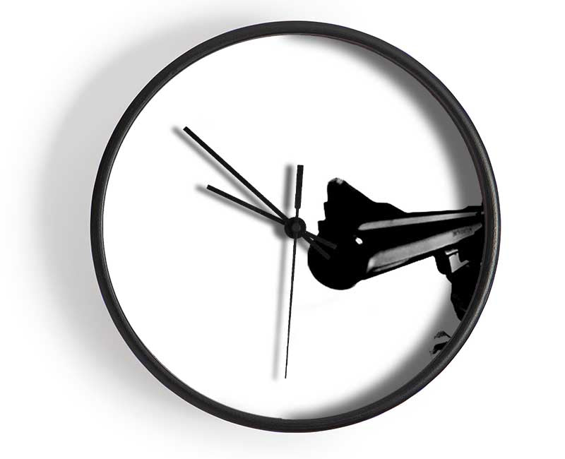 Clint Eastwood Gun Clock - Wallart-Direct UK