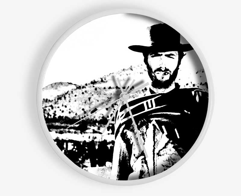 Clint Eastwood The Good The Bad The Ugly Clock - Wallart-Direct UK