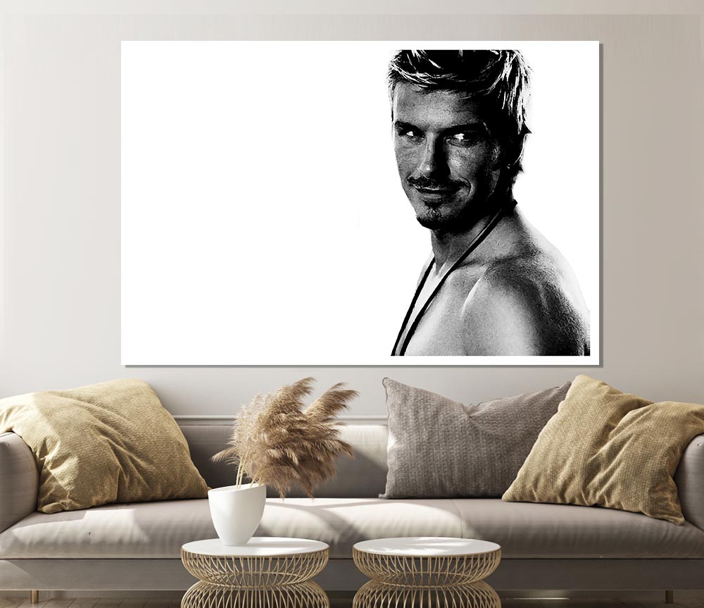 David Beckham Print Poster Wall Art