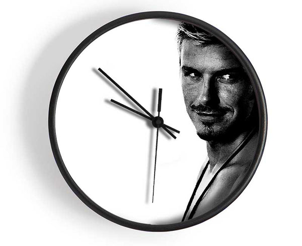 David Beckham Clock - Wallart-Direct UK