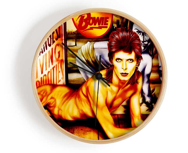 David Bowie Diamond Dogs Clock - Wallart-Direct UK