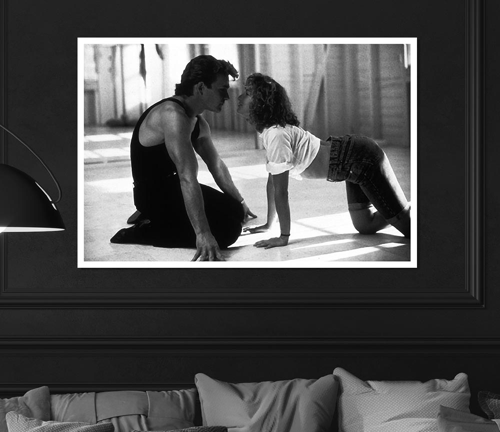 Dirty Dancing Baby And Johnnie Print Poster Wall Art