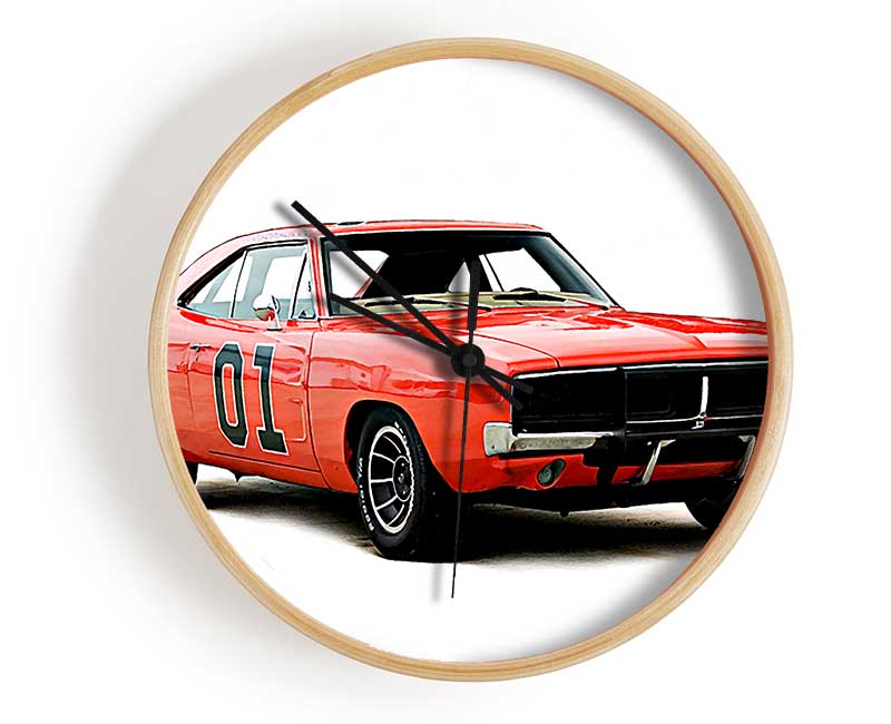 Dukes Of Hazzard Clock - Wallart-Direct UK