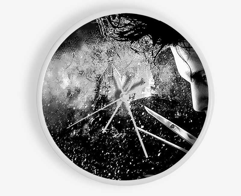 Edward Scissorhands Clock - Wallart-Direct UK