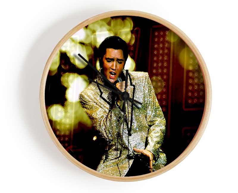 Elvis Presley 68 Special Clock - Wallart-Direct UK