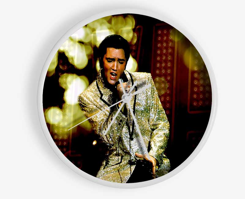 Elvis Presley 68 Special Clock - Wallart-Direct UK