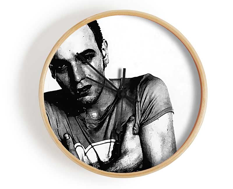 Ewan Mcgreggor Trainspotting Clock - Wallart-Direct UK