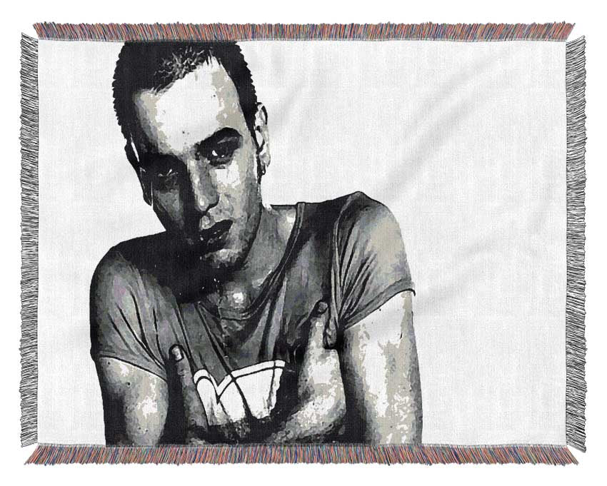 Ewan Mcgreggor Trainspotting Woven Blanket