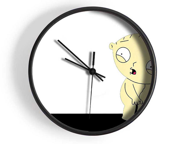 Family Guy Stewie Naked Clock - Wallart-Direct UK